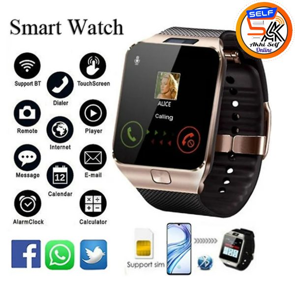 DZ09 Sim Memory Supported Smart Watch
