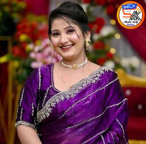 Georgette Embroidery Sharee